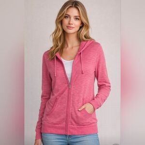 Banana Republic NWT Pink Zip-Up Hoodie